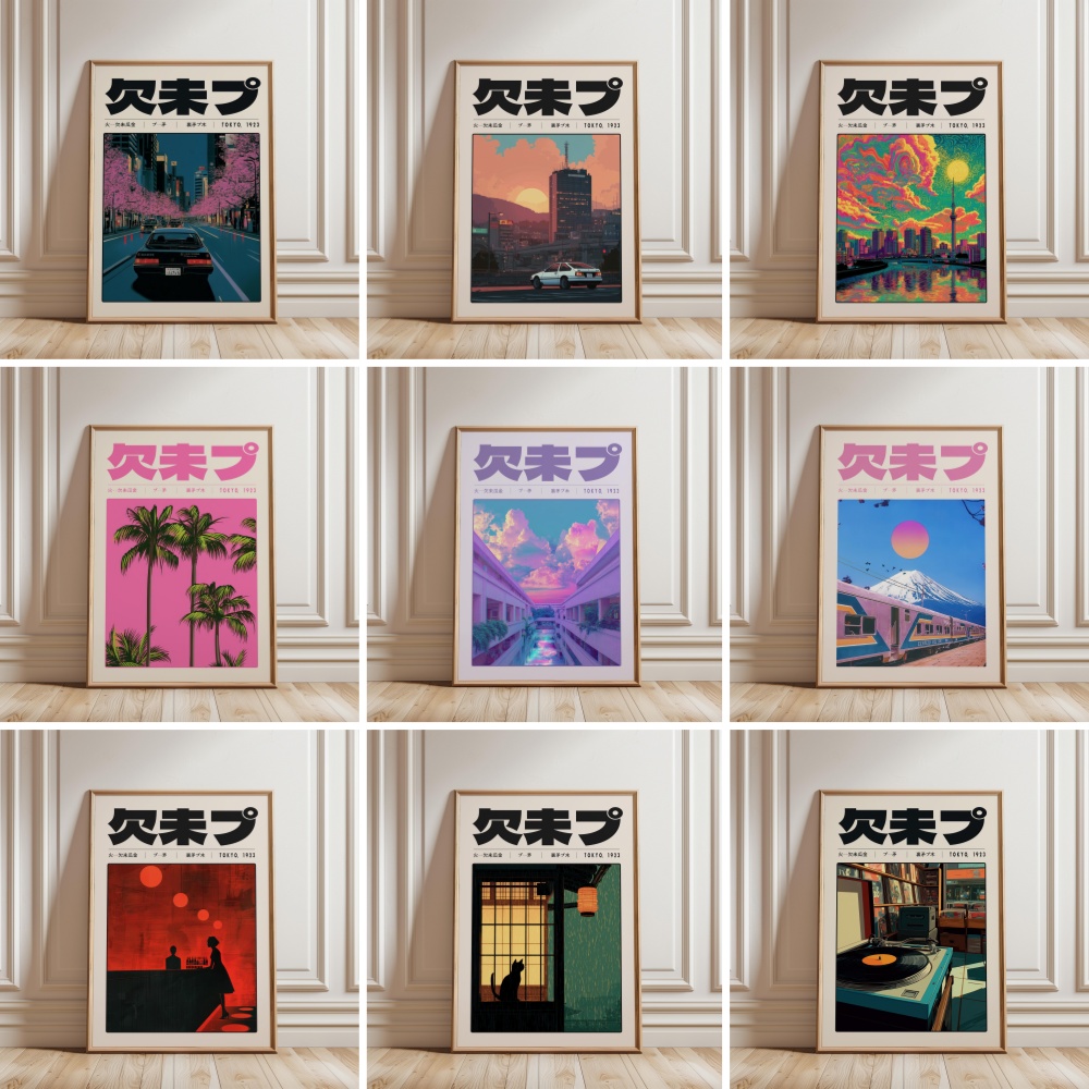 Japanese Lifestyle And Culture - Y2K Indie Cultuur Japan Patroon Japanse