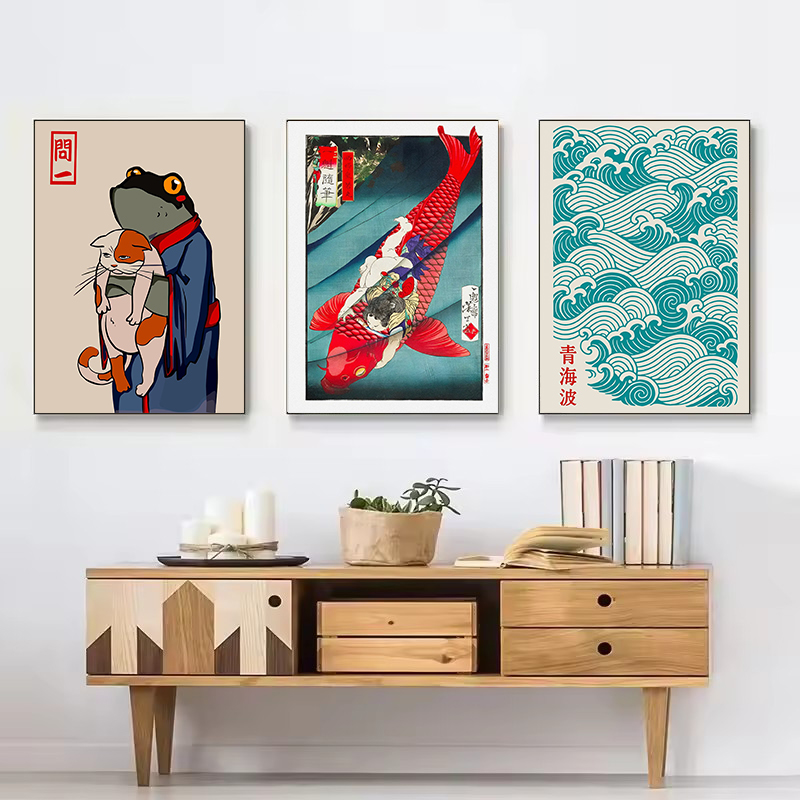 Retro abstracte Japanse cultuu - Japanese Lifestyle And Culture recensie en prijs