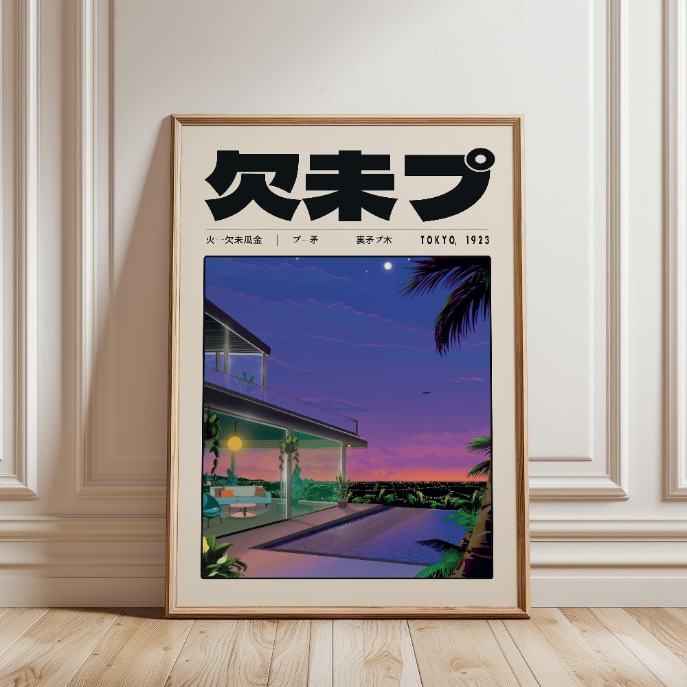 Retro Japanse Vaporwave Tokyo  - Japanese Lifestyle And Culture recensie en prijs