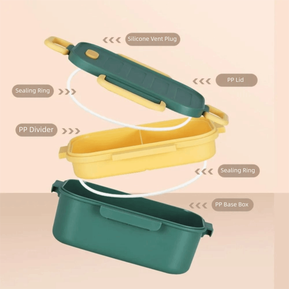 Dubbellaagse lunchbox met twee - Bento Box Two Tier recensie en prijs